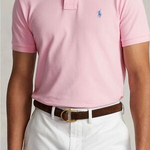 Polo by RALPH LAUREN Men's Soft Pink Polo Shirt
